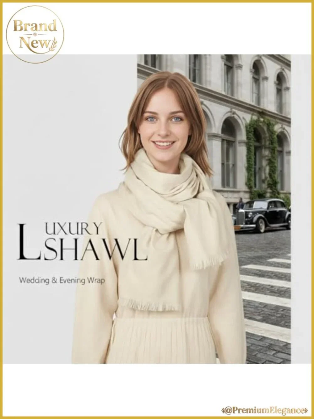 Pashmina Shawl Wrap Women Large Soft Winter Scarf Evening Dress Wedding